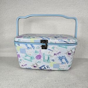 Dritz Paris France Sewing Basket Kitsch Seamstress Storage - Missing Tray